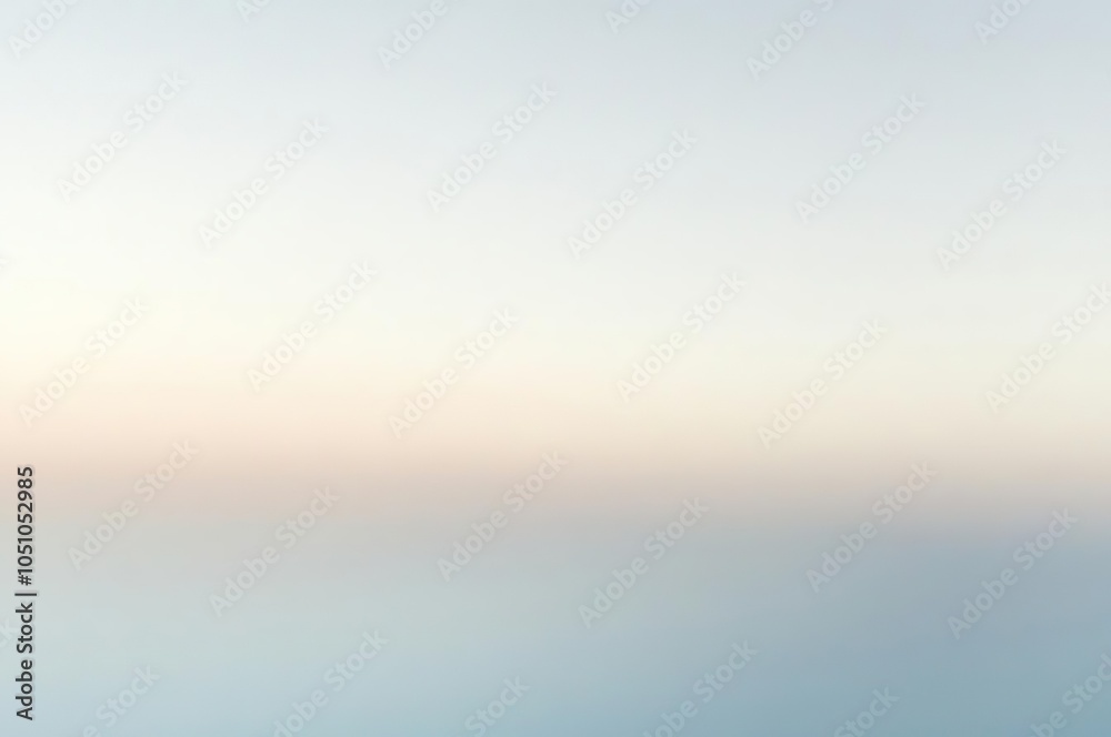 Obraz premium Soft Pastel Gradient Background with Peach and Blue Tones. Ideal for backgrounds in design projects, presentations, or as a calm, stylish backdrop.