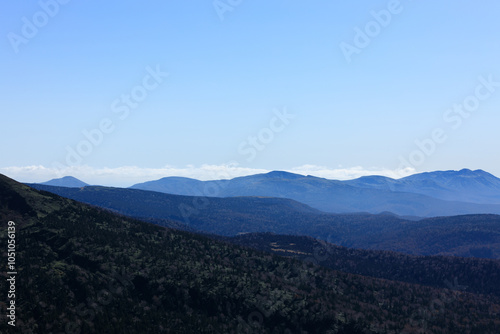八幡平　10月　青空