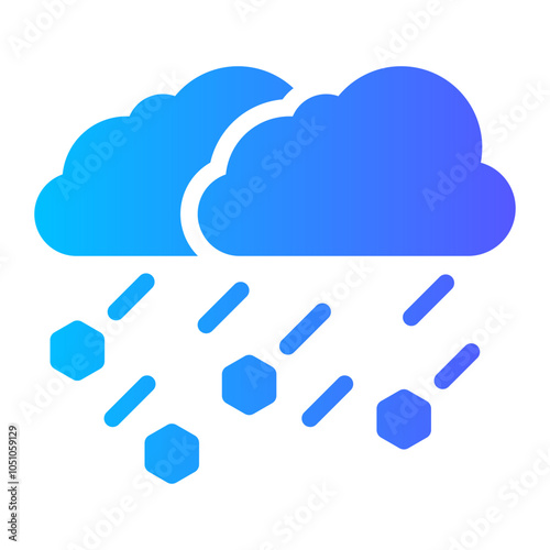 hail gradient icon
