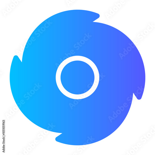 hurricane gradient icon