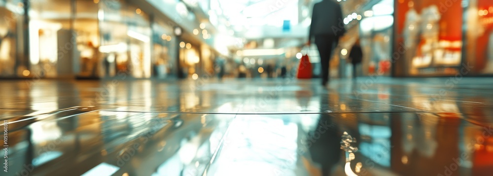 custom made wallpaper toronto digitalShopping mall. Retail. Blurred background