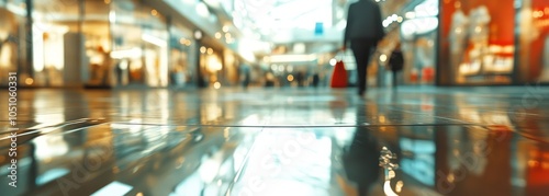 Shopping mall. Retail. Blurred background