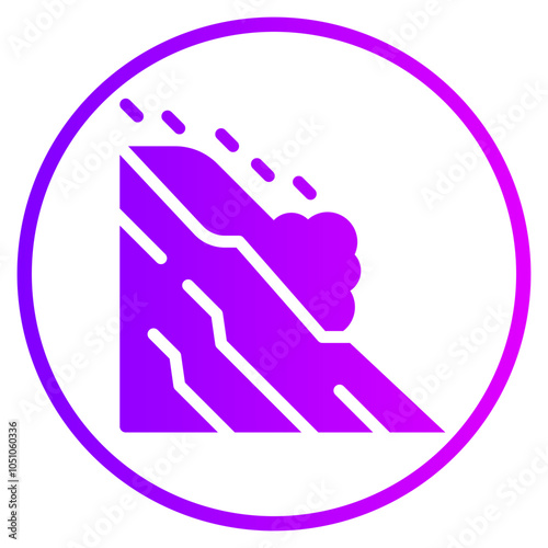 avalanche gradient icon