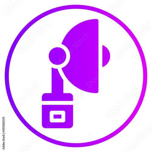 hurricane gradient icon
