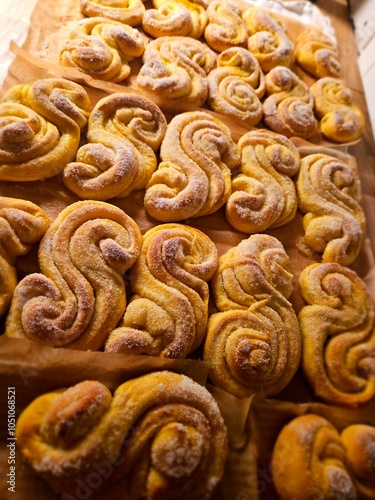 swedish christmas pastries photo