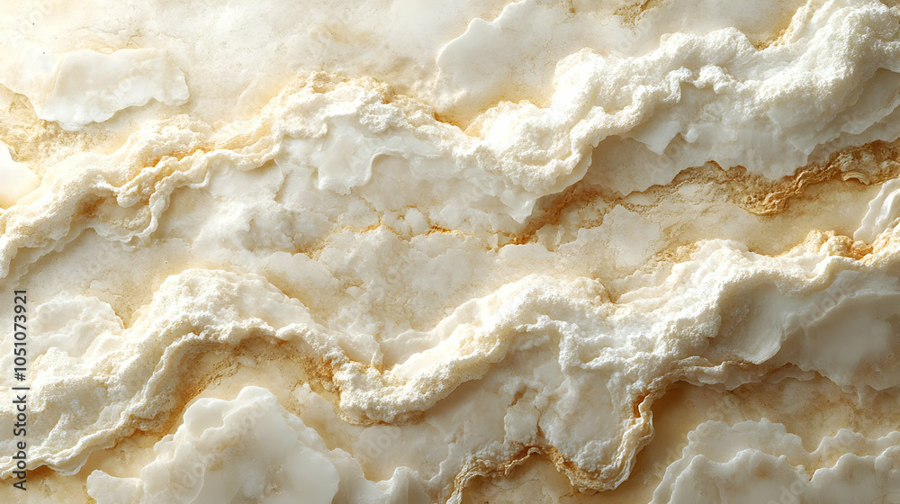 Obraz premium White and Brown Marble Texture Background