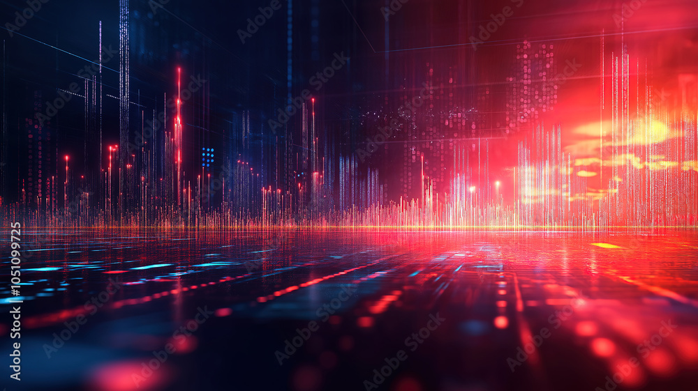 Abstract finance background showcasing forex trading graph suitable for economic analysis Abstract finance background showcasing forex trading graph suitable for economic analysis