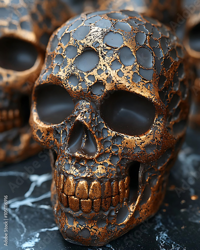 skull and chocolate