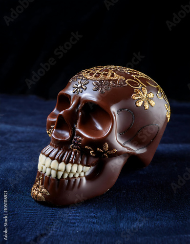 skull and chocolate