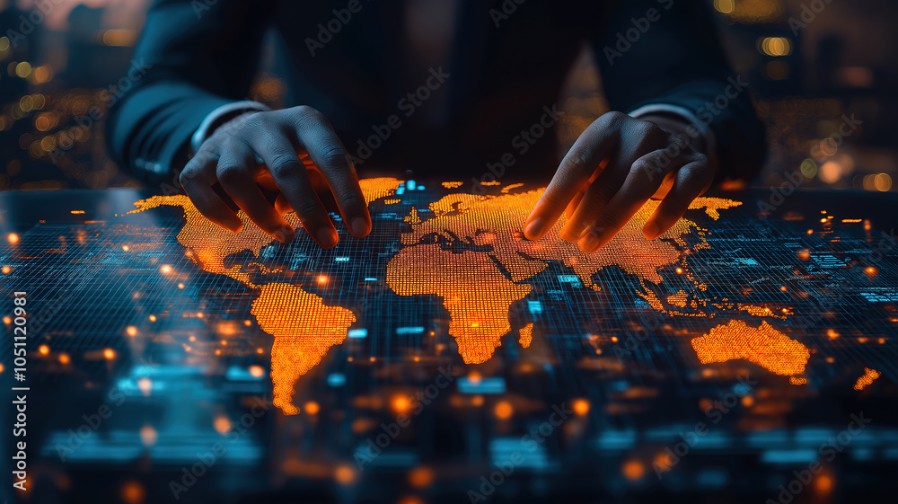 Business and Economic Growth through Digital Communication in a Global Landscape