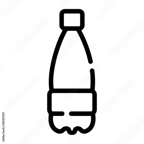 mineral water Line Gradient Icon