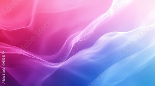 Wallpaper Mural Colorful gradient abstract Wave background with futuristic technology look, AI generated image Torontodigital.ca