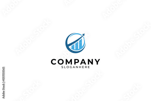 Free Download Finance Chart Logo - GFXLoad