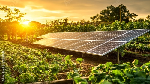 Combining Solar Energy and Crop Production photo