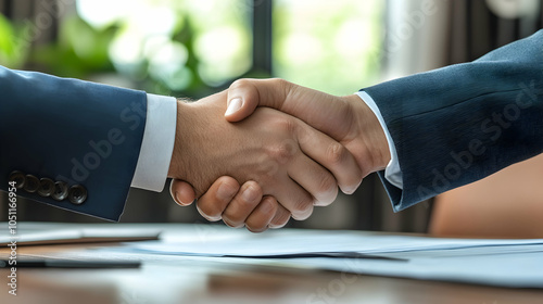 Business Handshake, agreement, deal, contract, partnership, success