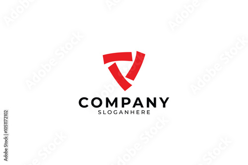 Free Download Letter V Shield Logo - GFXLoad