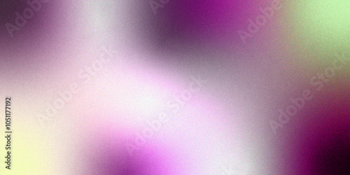 Abstract violet pink orange peach white grainy noisy textured blurry background, Grain effect purple gradient background, Grainy Gradient colorful Background design.