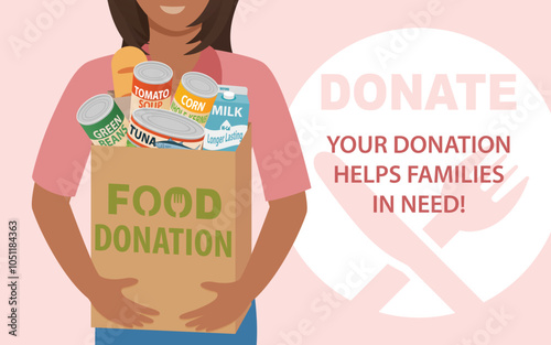 Food Drive Donation Bag