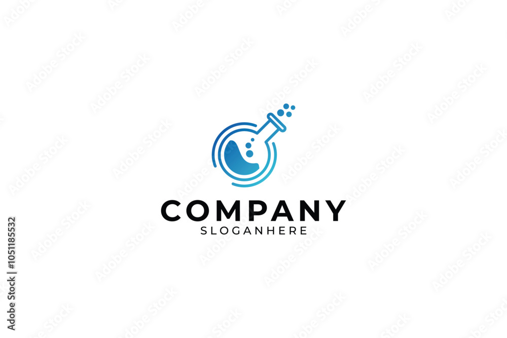 Fototapeta premium Science Lab Logo