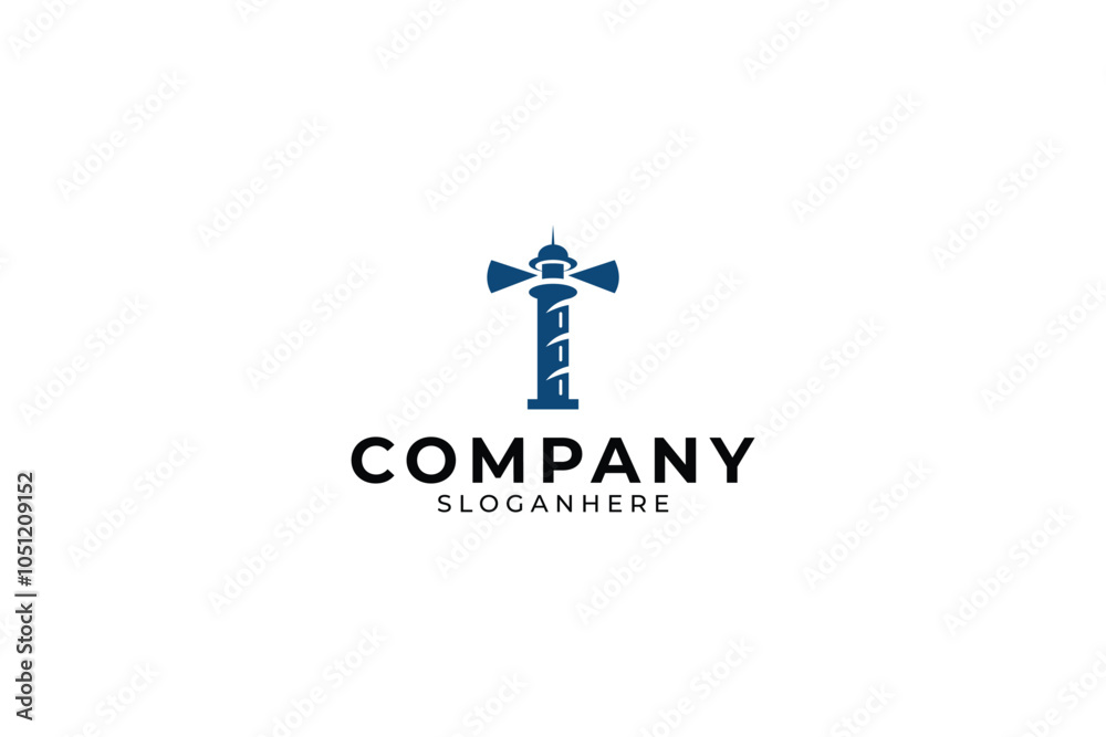 Obraz premium Lighthouse Logo