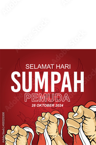 Youth Pledge indonesia ilustration