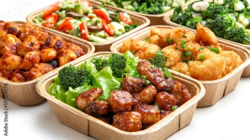 Upscale Takeout Food with Modern Presentation