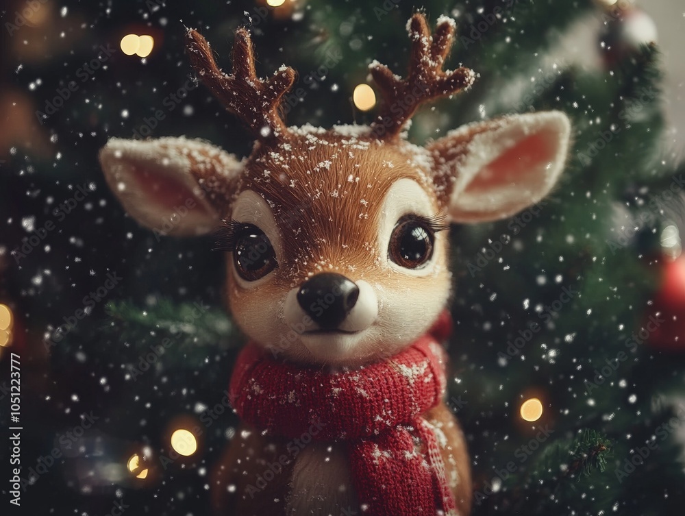Reindeer Christmas Decoration. Reindeer Christmas Decoration.