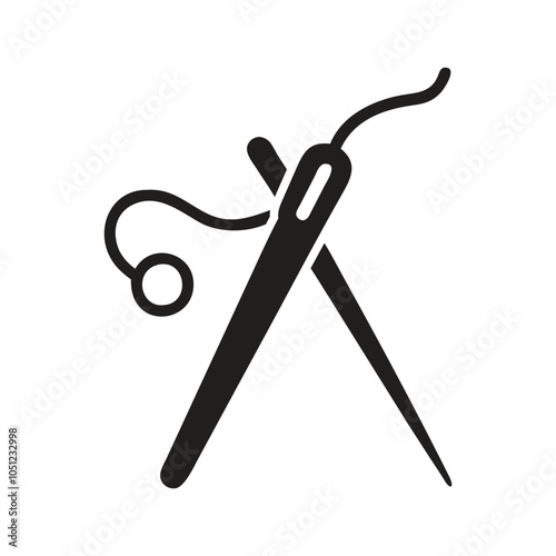 Tailor icon on white background