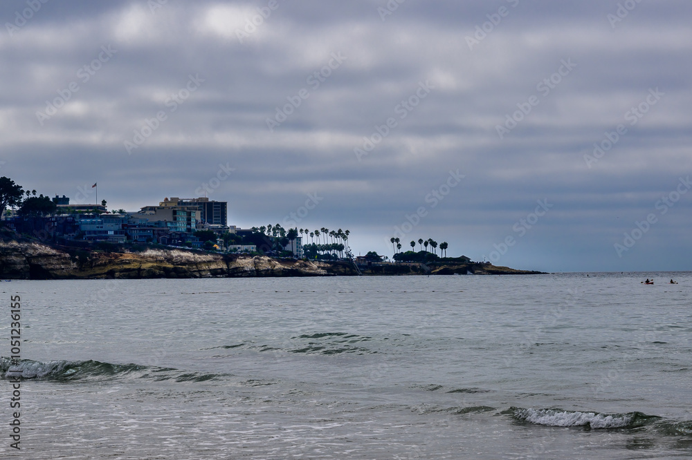 2024-09-24 LA JOLLA COVE AND THE PACIFIC OCEAN FROM LA JOLLA SHORES WITH CLAM WATERS AND A NICE MORNING SKY 2024-09-24 LA JOLLA COVE AND THE PACIFIC OCEAN FROM LA JOLLA SHORES WITH CLAM WATERS AND A NICE MORNING SKY