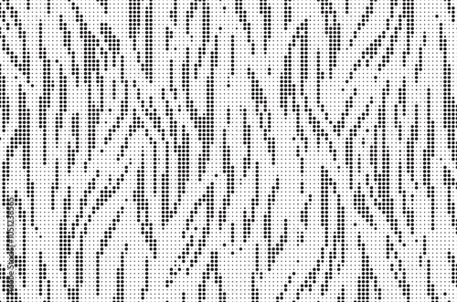 Halftone trendy zebra skin pattern background vector. Animal fur dotted vector background. Abstract seamless zebra stripe pattern.