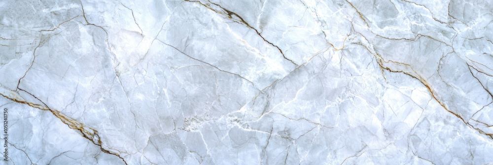 Fototapeta premium A white marble wall with a few brown spots