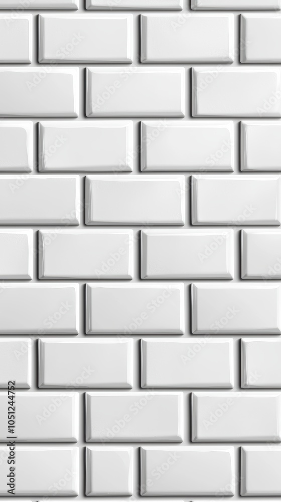 A white brick wall with a white brick pattern A white brick wall with a white brick pattern