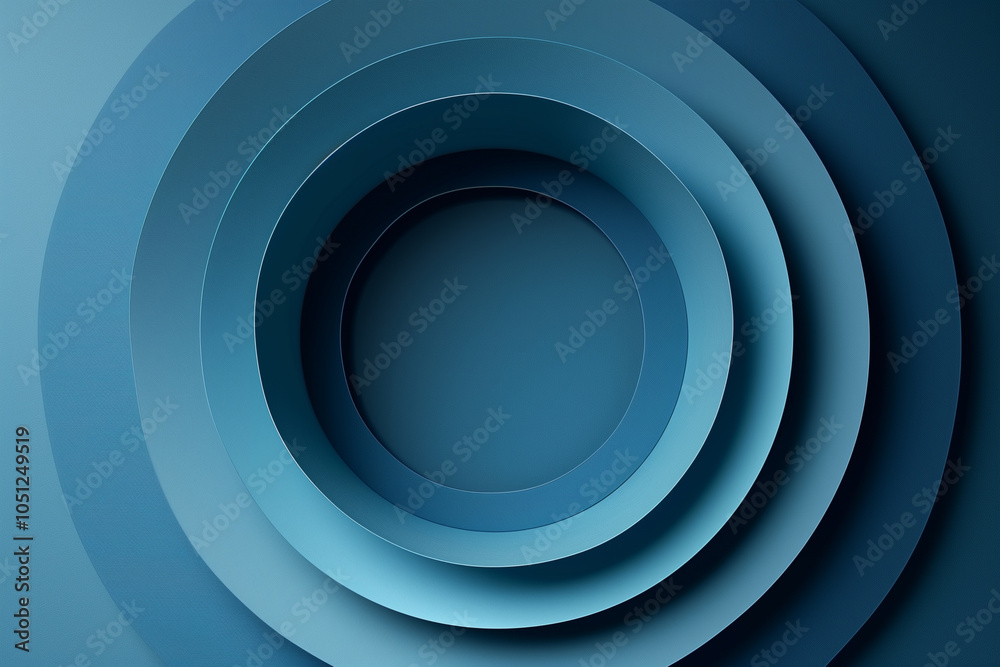 Futuristic paper cut style design featuring a circle shape with shadow Futuristic paper cut style design featuring a circle shape with shadow