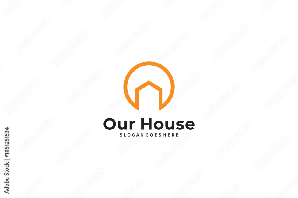 Obraz premium House Logo