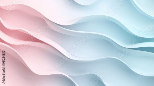 A serene minimalist background featuring soft pastel colors blended harmoniously.