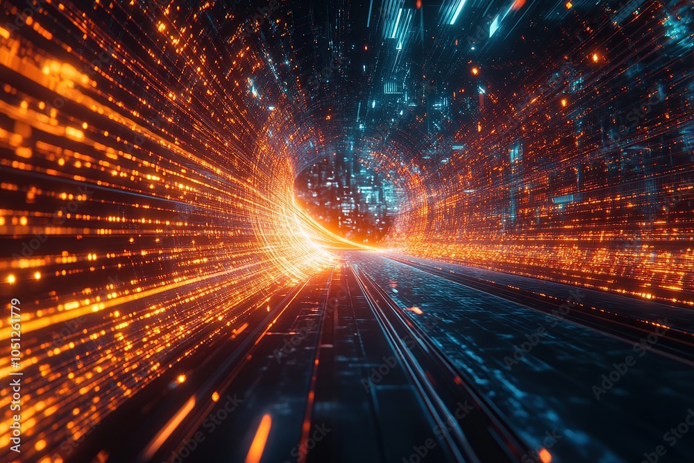 Digital Tunnel of Light Digital Tunnel of Light