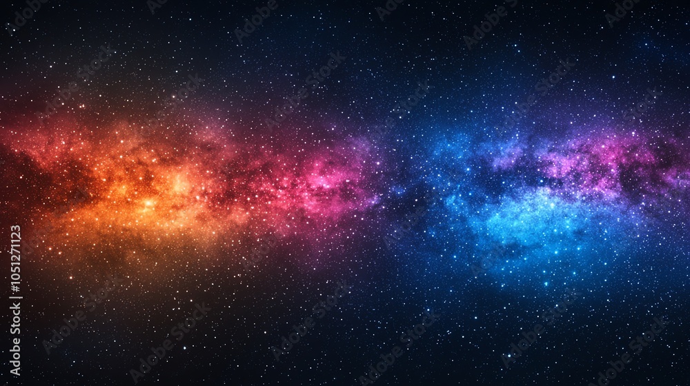 Vibrant galaxy scene with colorful nebulae and sparkling stars in a cosmic backdrop. Perfect for space-themed projects. Vibrant galaxy scene with colorful nebulae and sparkling stars in a cosmic backdrop. Perfect for space-themed projects.
