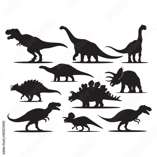 Dinosaur Silhouette