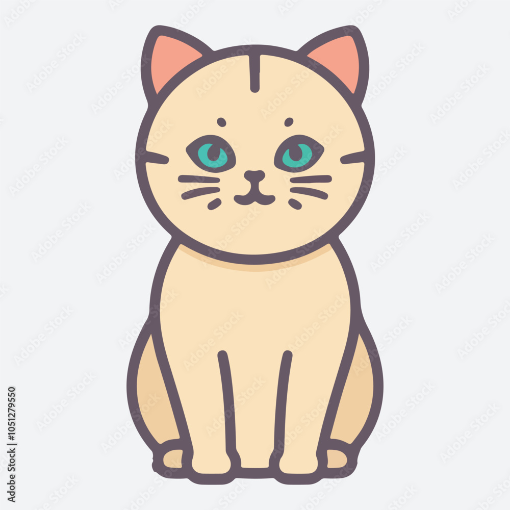 Art and Illustration of cat and dog perfect for design Art and Illustration of cat and dog perfect for design