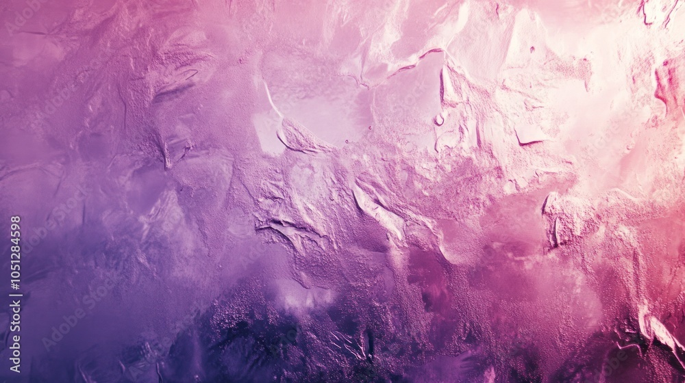 Obraz premium Soft pastel glass texture, blending pink and purple tones, minimalistic and clean.