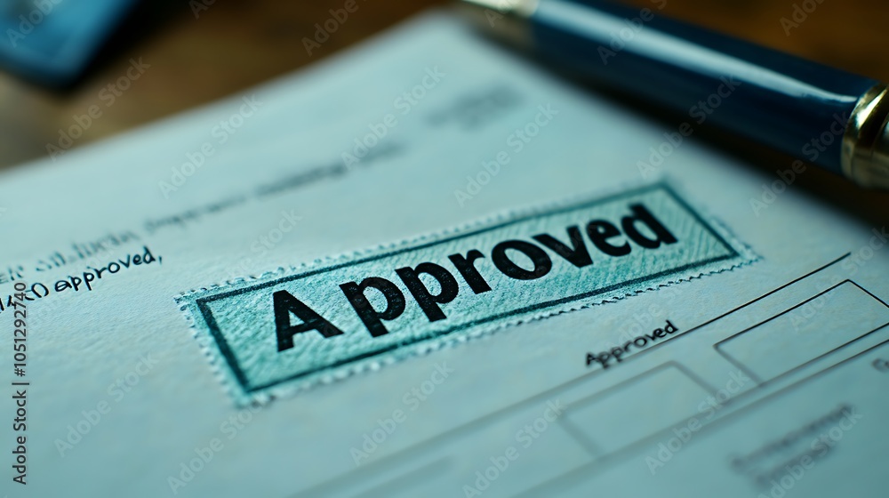 approved stamp on paper for documents and contracts approved stamp on paper for documents and contracts