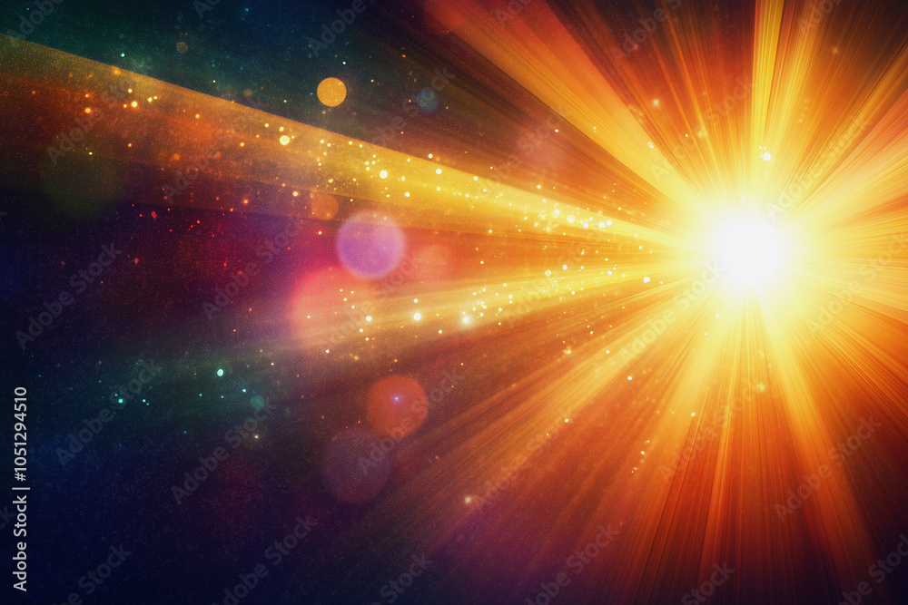 bright light shining on a dark background. The light is so bright that it creates a sense of awe and wonder bright light shining on a dark background. The light is so bright that it creates a sense of awe and wonder