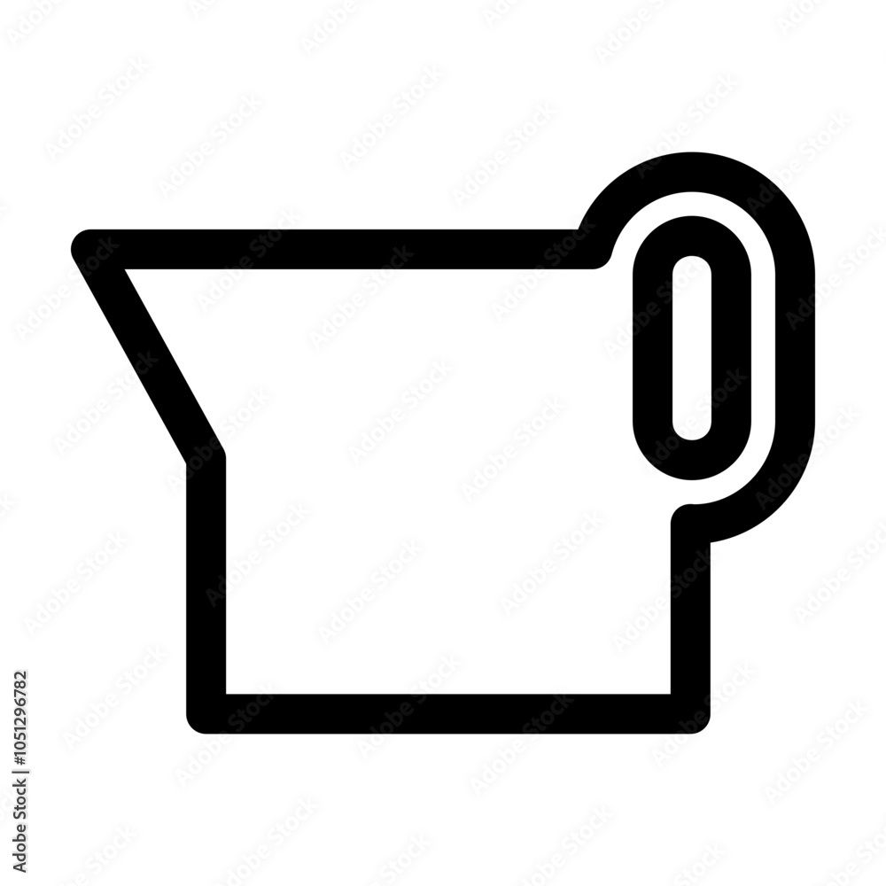 Gravy Line Icon Vector Gravy Line Icon Vector