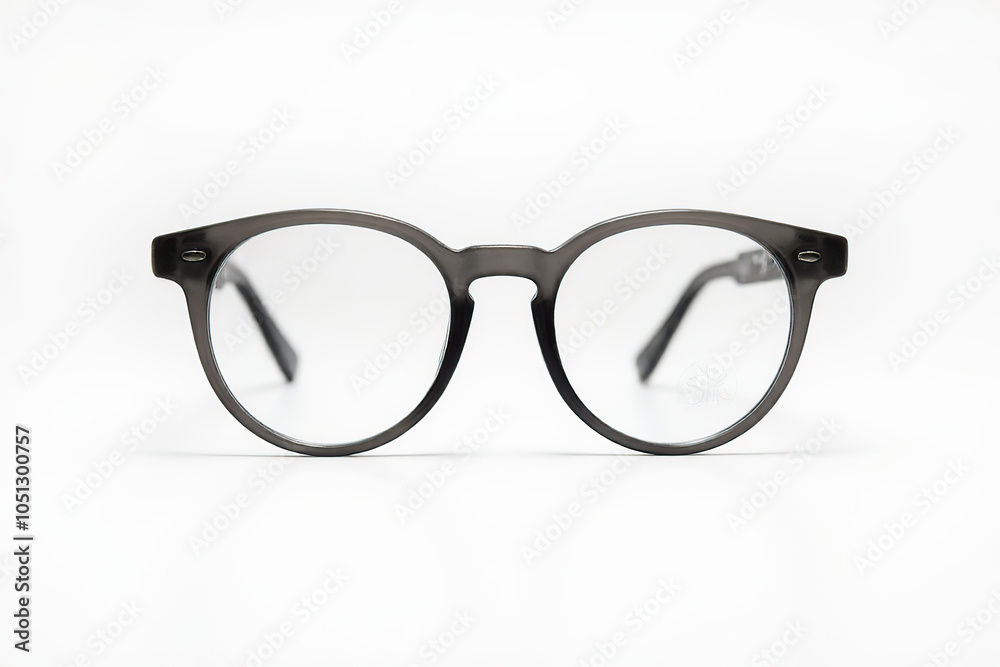 glasses on white background glasses on white background