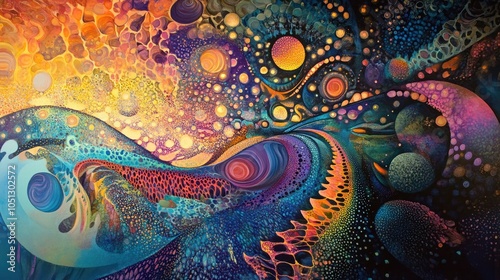 Cosmic Abstract Art