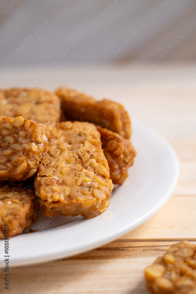 fried tempeh fried tempeh