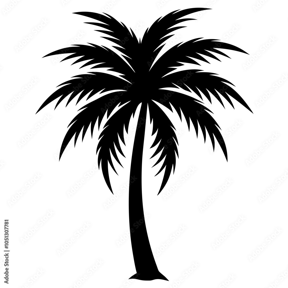 palm tree silhouette palm tree silhouette