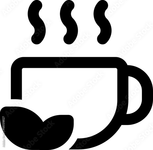 UI tea Vector Icon Illustration. Line Style
