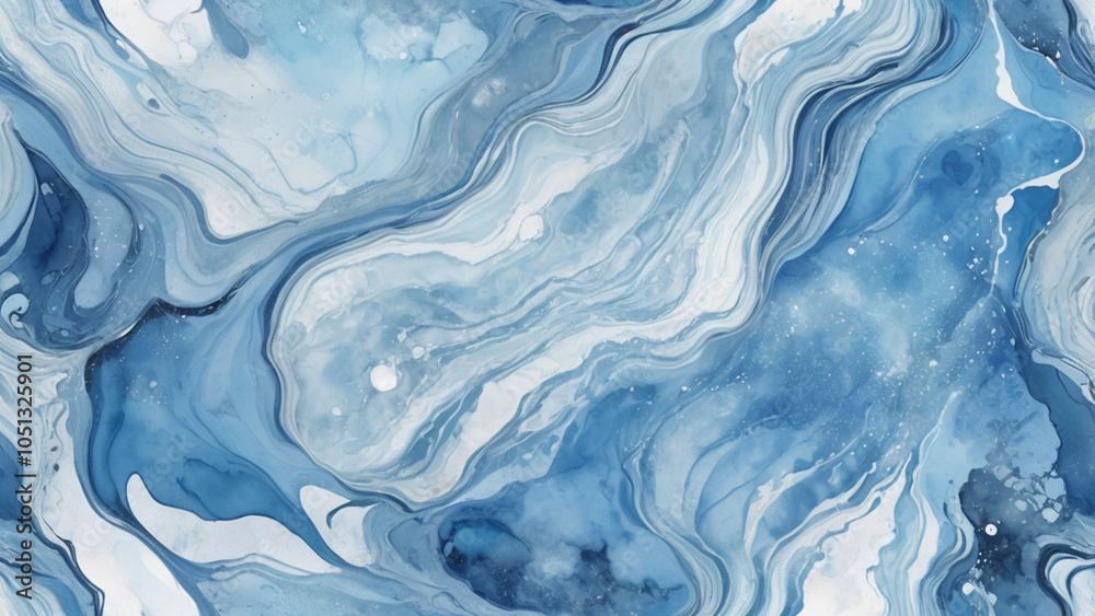 Blue marble acrylic seamless pattern, water texture, watercolor marble background.
Blue marble acrylic seamless pattern, water texture, watercolor marble background.