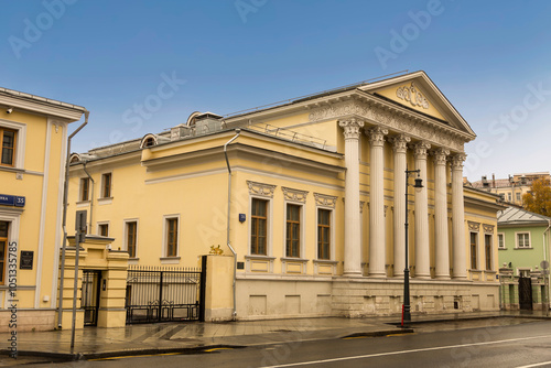 Photography The main house of the Samsonov estate on Prechistenka Street in Moscow